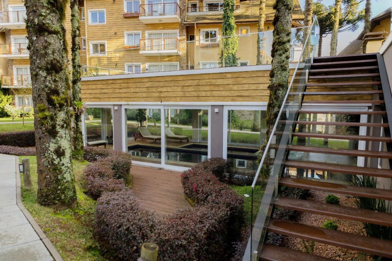 304/2 Apto Com Piscina Aquecida Gramado Zewnętrze zdjęcie